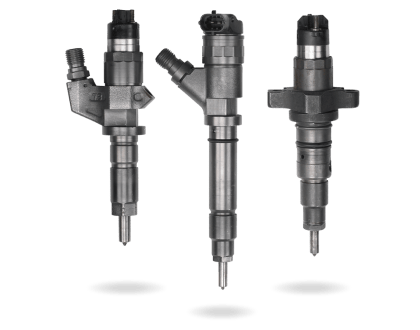 Common-Rail-Dieseleinspritzdüse bei der Reparatur
